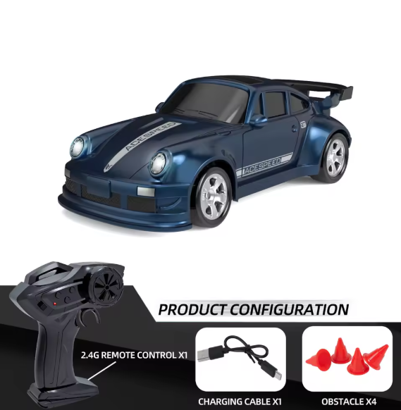 Mini RC Drift Racer – 1/64 Scale